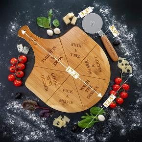 cheese board set with roller