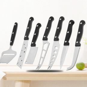 PP handle multi-functional cheese knife set