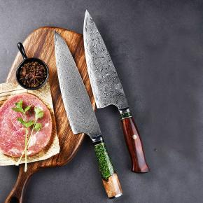 VG10 damascus steel chef knife