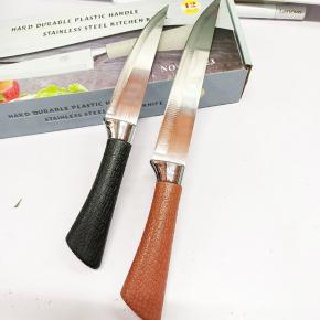 unique design plastic handle steak knife