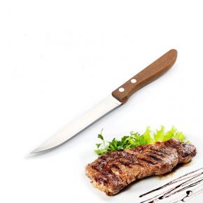 wooden handle steak knife