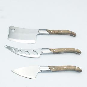 3pcs top grade cheese knife set