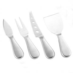 4pcs hollow handle cheese knife set