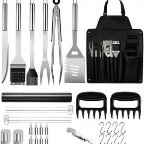 35pcs barbecue tool set with apron