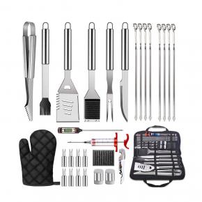 30pcs barbecue tool set with portable bag