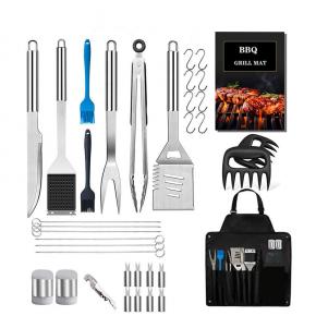 36pcs barbecue tool set with apron