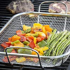 grill basket barbecue pan