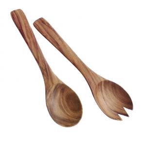 2pcs wooden salad set 