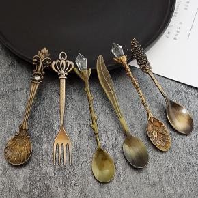 characteristic dessert spoon tea spoon set for gift