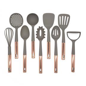 10pcs nylon kitchen utensil set with holder