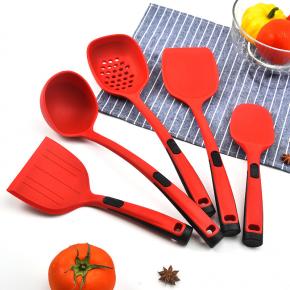 6pcs silicone kitchen utensil set