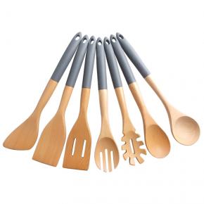 7pcs silicone kitchen utensil set