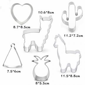 tropical desert cookie cutters