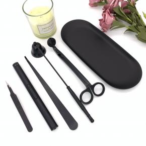 candle tool set with tray