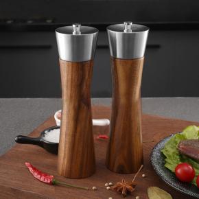 pepper mill set with tray