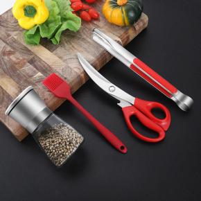 4pcs barbecue tool set