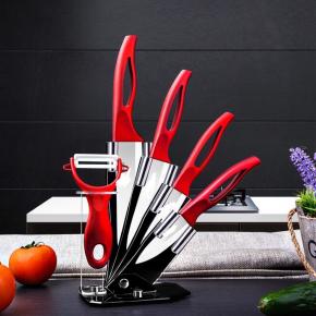 5pcs kitchen knife set with holder