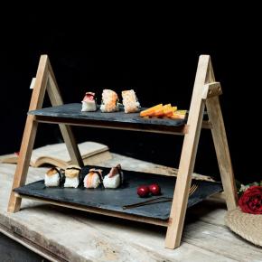 customized serving rack