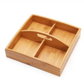 serving tray with handle