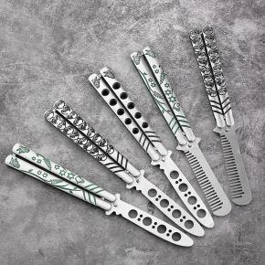3CR13 Material Butterfly Knife For Training And Gift