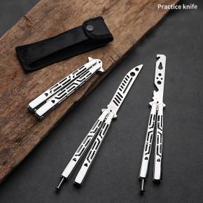 3CR13 Material Butterfly Knife Trainer Knife 