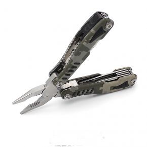 Stainless Steel Multi Tool Pliers Multi-function Outdoor Survival Tools with Aluminum Handle