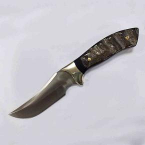 New Arrivals Hunting Knife Fixed Blade Bone Handle Knife With Leather Sheath  